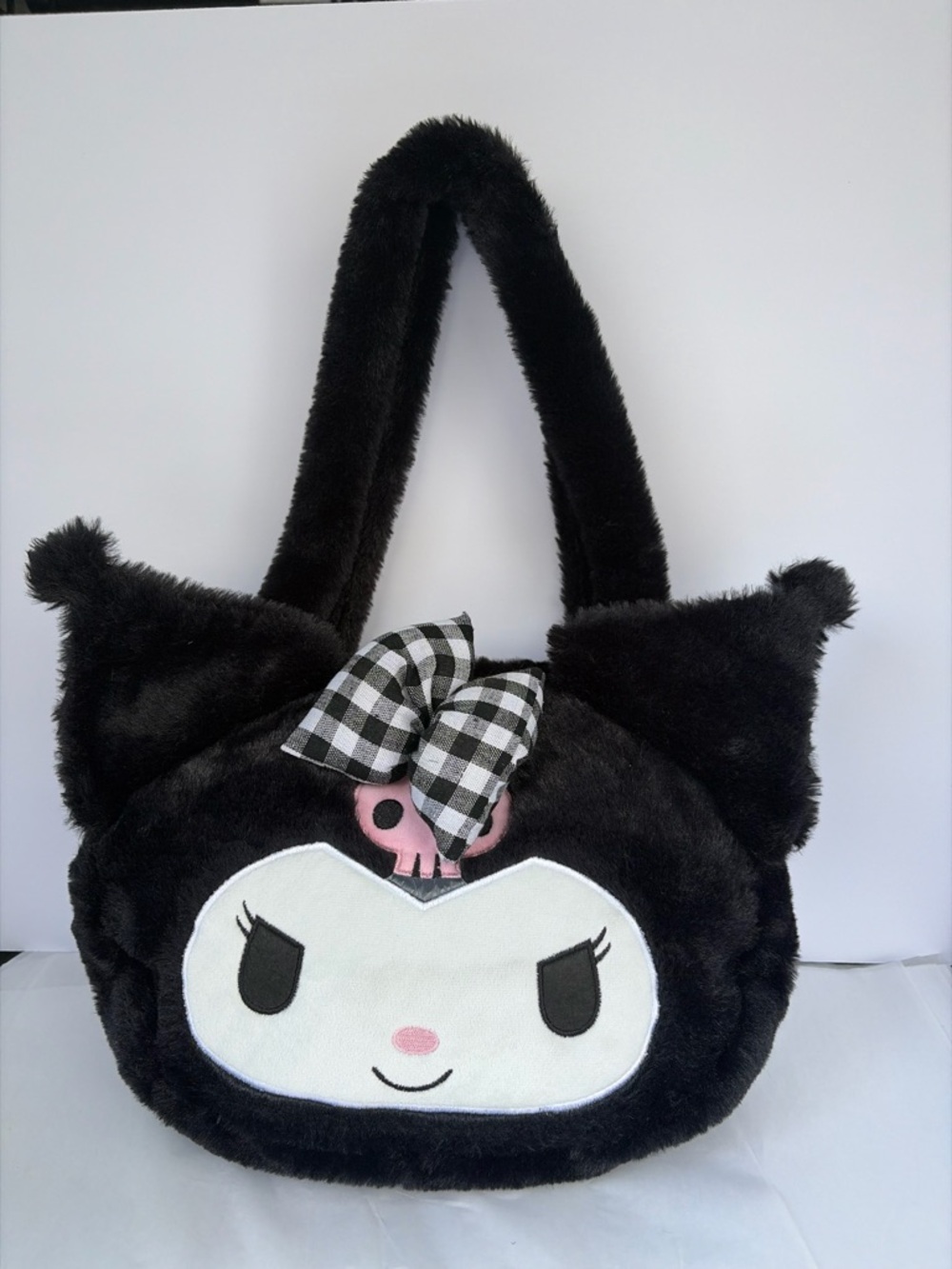 Kuromi Hello Kitty Character Tote Bag with Bow